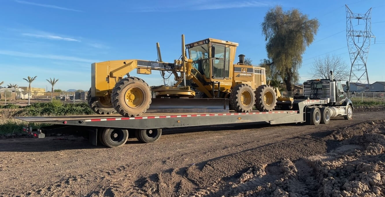 ben's express paving equipment hauling