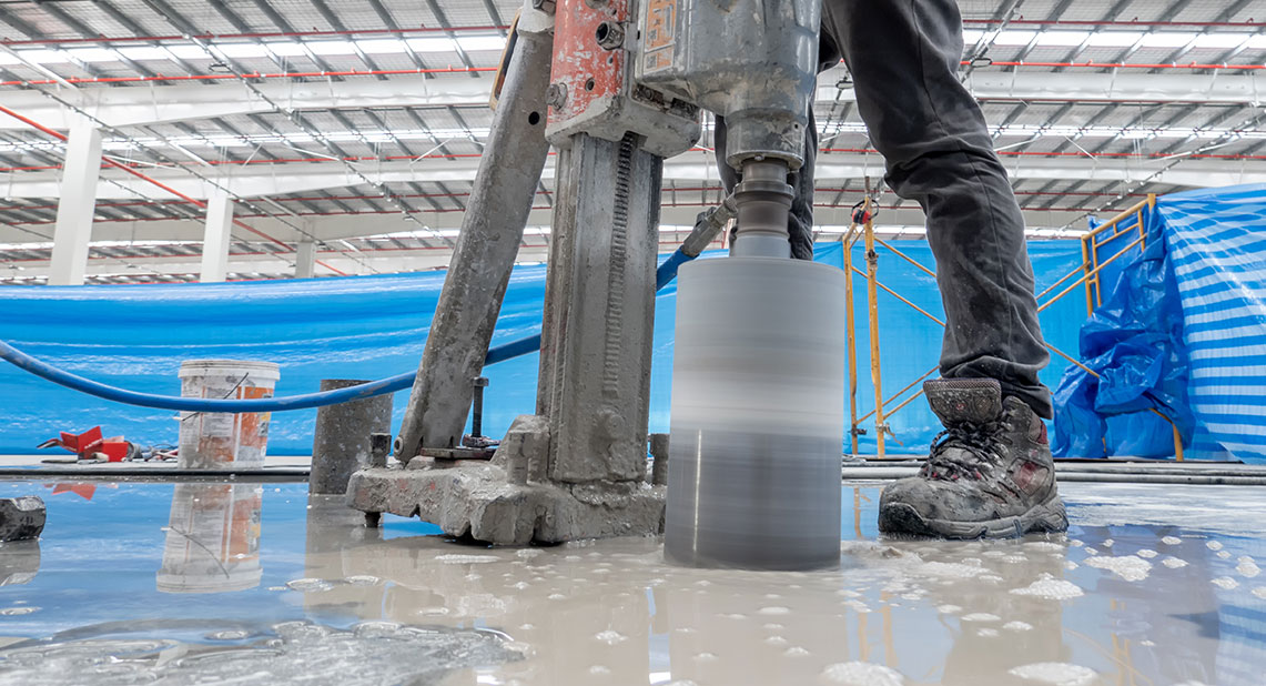 cutting and coring concrete floor in phoenix